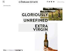 Tablet Screenshot of cobramestate.com